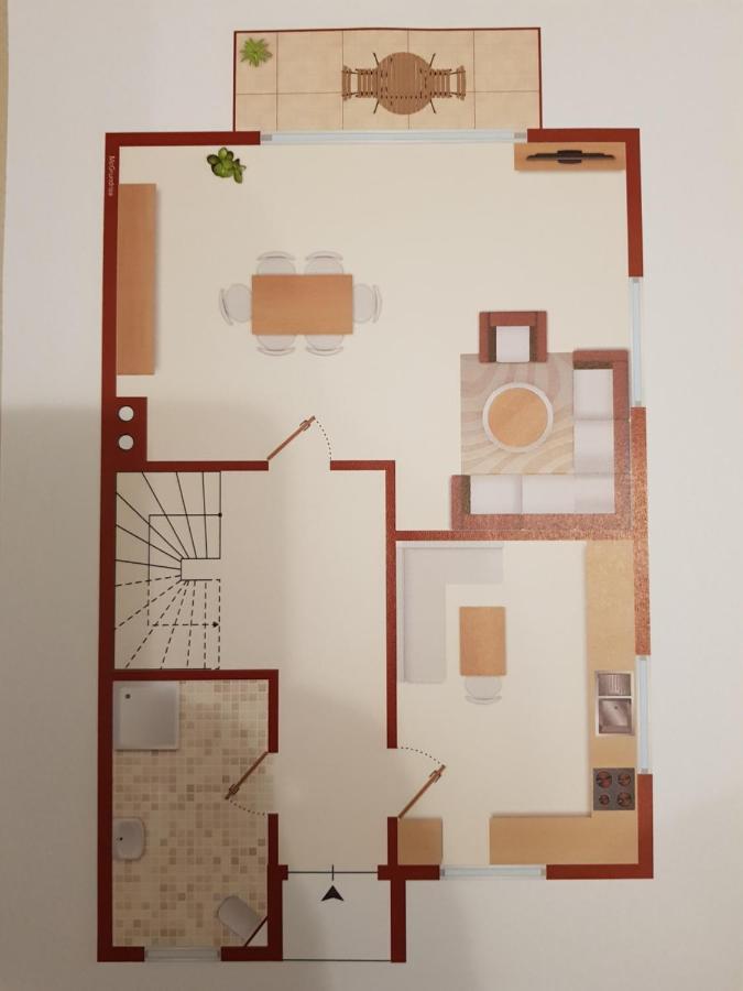 Ferienhaus Taucherperle Hemmoor 外观 照片